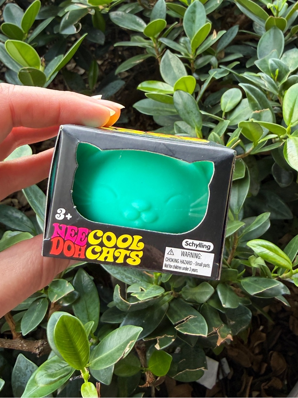 NeeDoh Cool Cats Squishy Toy - Teal